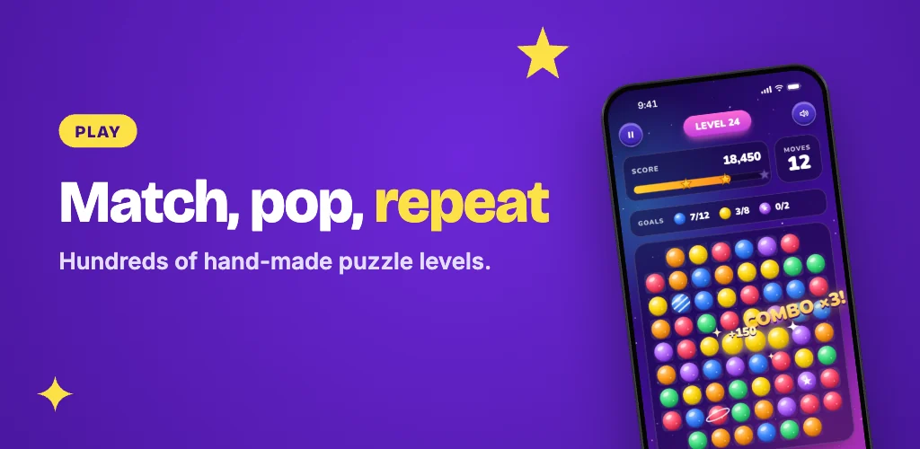 Arcade template as a Google Play feature graphic