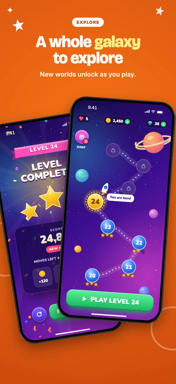 Arcade template, iPhone screenshot 2