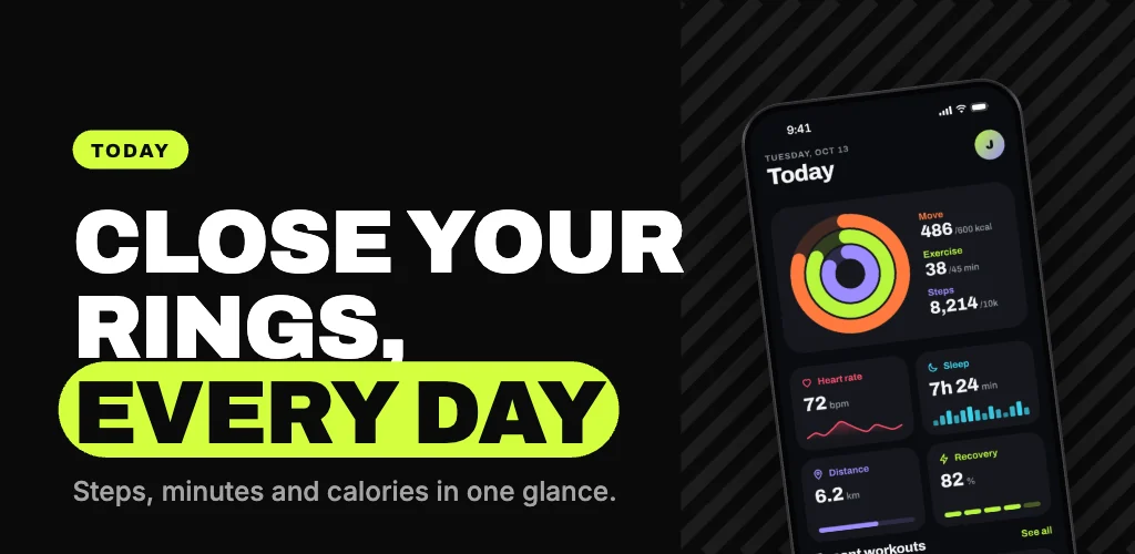 Pulse template as a Google Play feature graphic